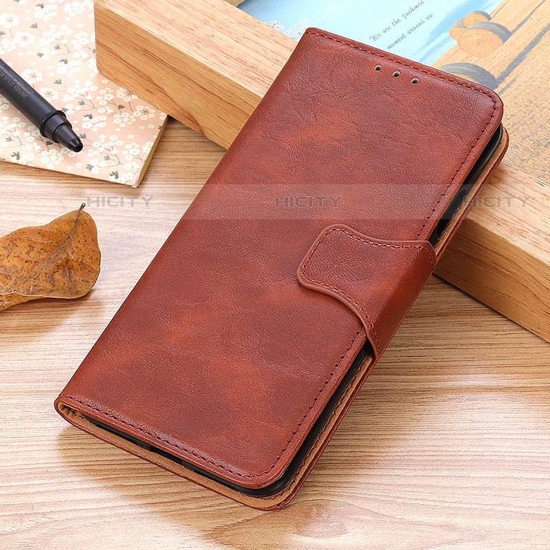 Funda de Cuero Cartera con Soporte Carcasa M10L para Motorola Moto Edge S30 5G Marron