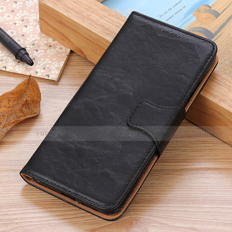 Funda de Cuero Cartera con Soporte Carcasa M10L para Motorola Moto Edge X30 5G Negro