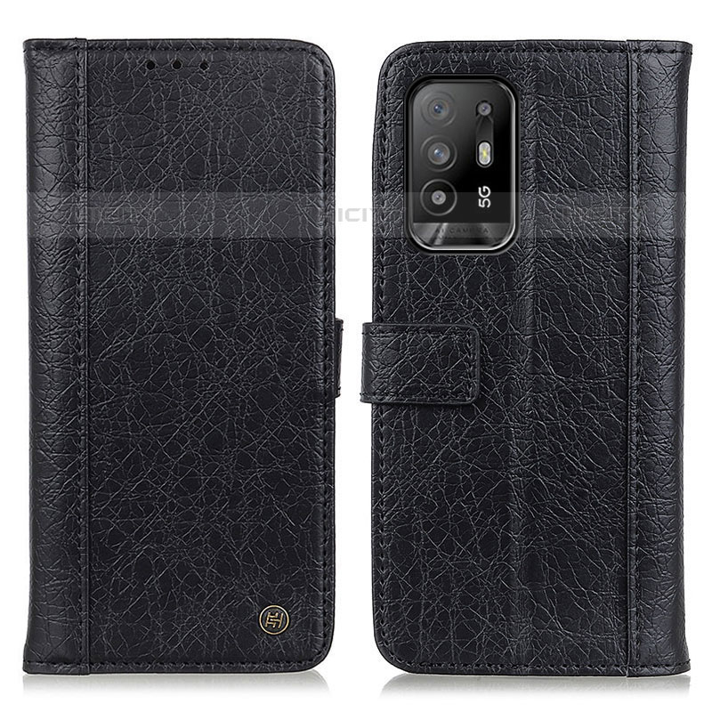 Funda de Cuero Cartera con Soporte Carcasa M10L para Oppo F19 Pro+ Plus 5G