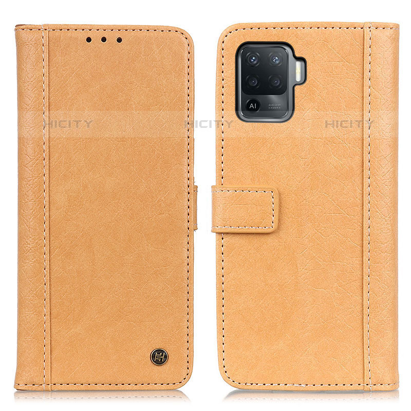 Funda de Cuero Cartera con Soporte Carcasa M10L para Oppo Reno5 F