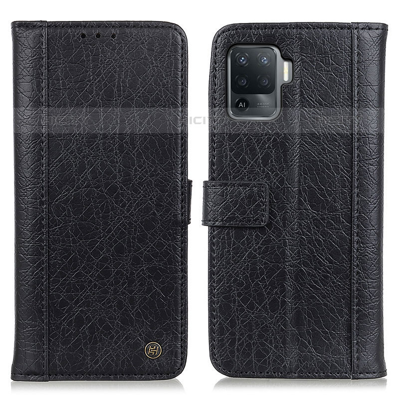 Funda de Cuero Cartera con Soporte Carcasa M10L para Oppo Reno5 Lite