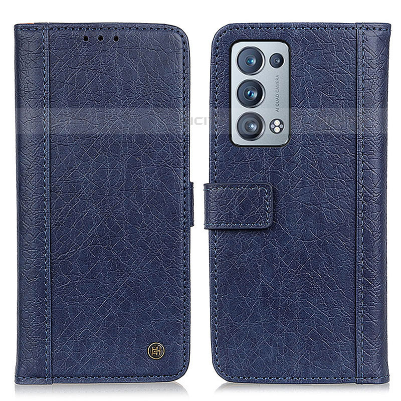 Funda de Cuero Cartera con Soporte Carcasa M10L para Oppo Reno6 Pro+ Plus 5G