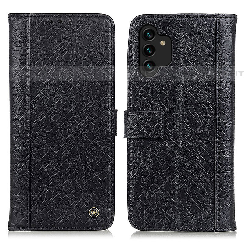 Funda de Cuero Cartera con Soporte Carcasa M10L para Samsung Galaxy A04s Negro