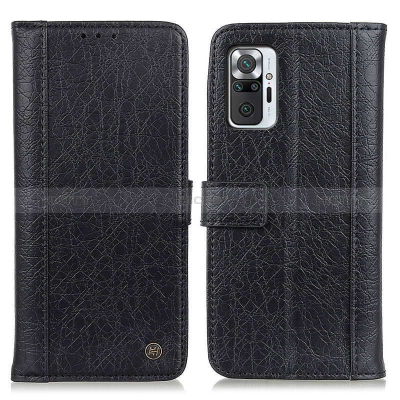 Funda de Cuero Cartera con Soporte Carcasa M10L para Xiaomi Redmi Note 10 Pro 4G