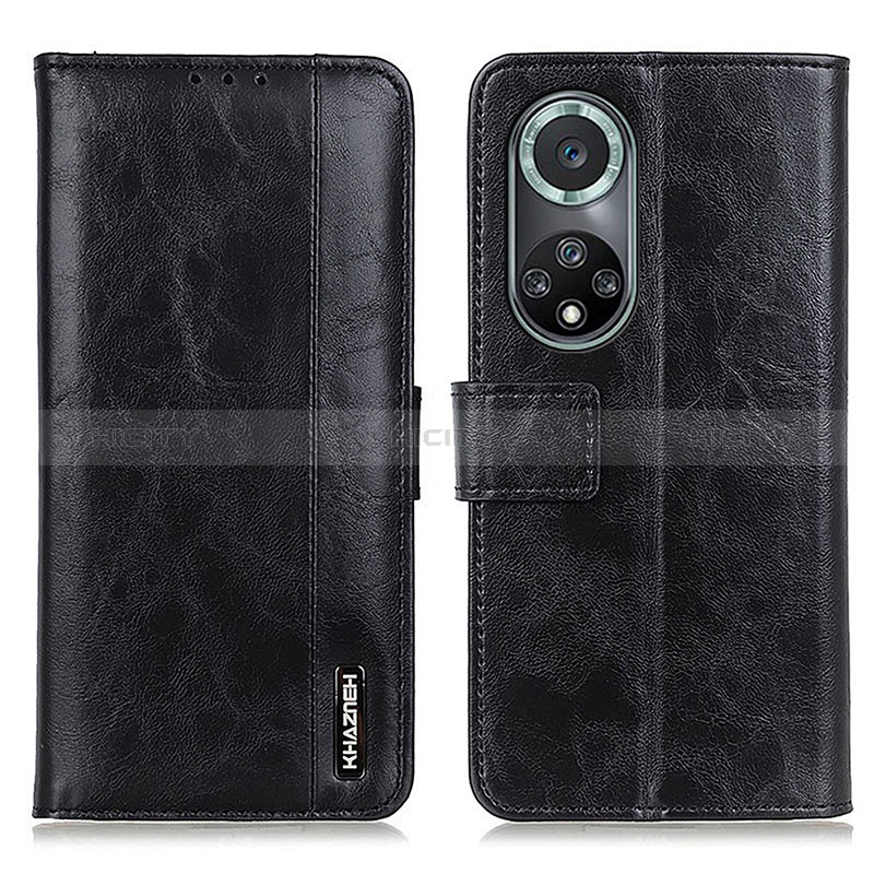 Funda de Cuero Cartera con Soporte Carcasa M11L para Huawei Honor 50 Pro 5G Negro