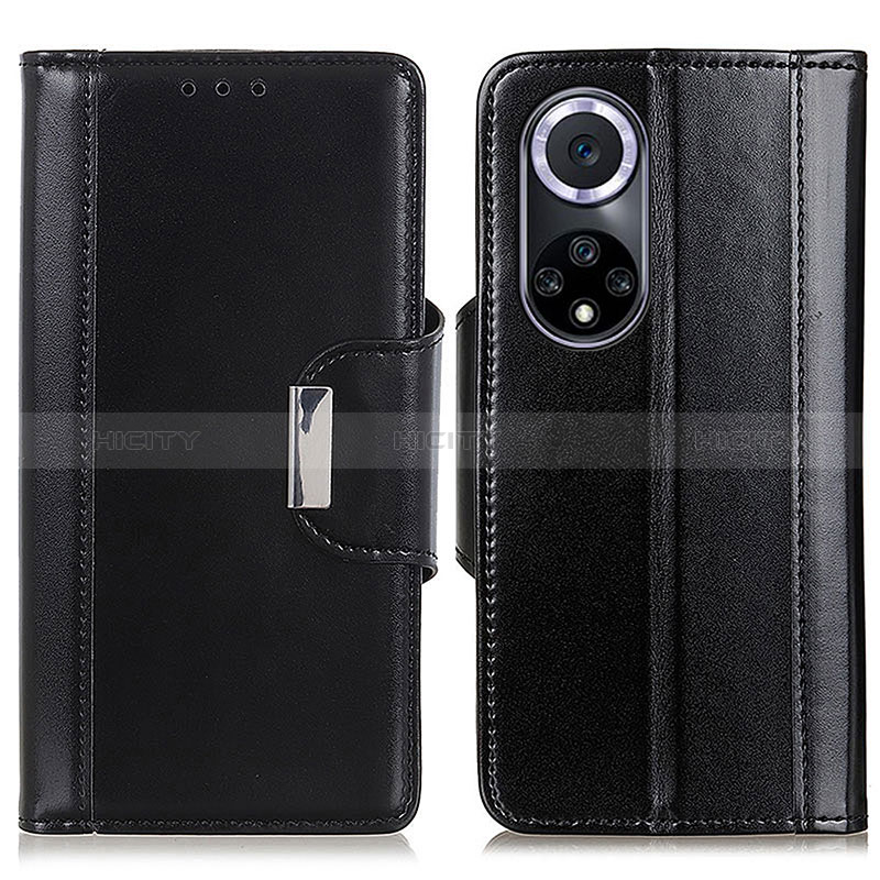 Funda de Cuero Cartera con Soporte Carcasa M11L para Huawei Nova 9 Negro