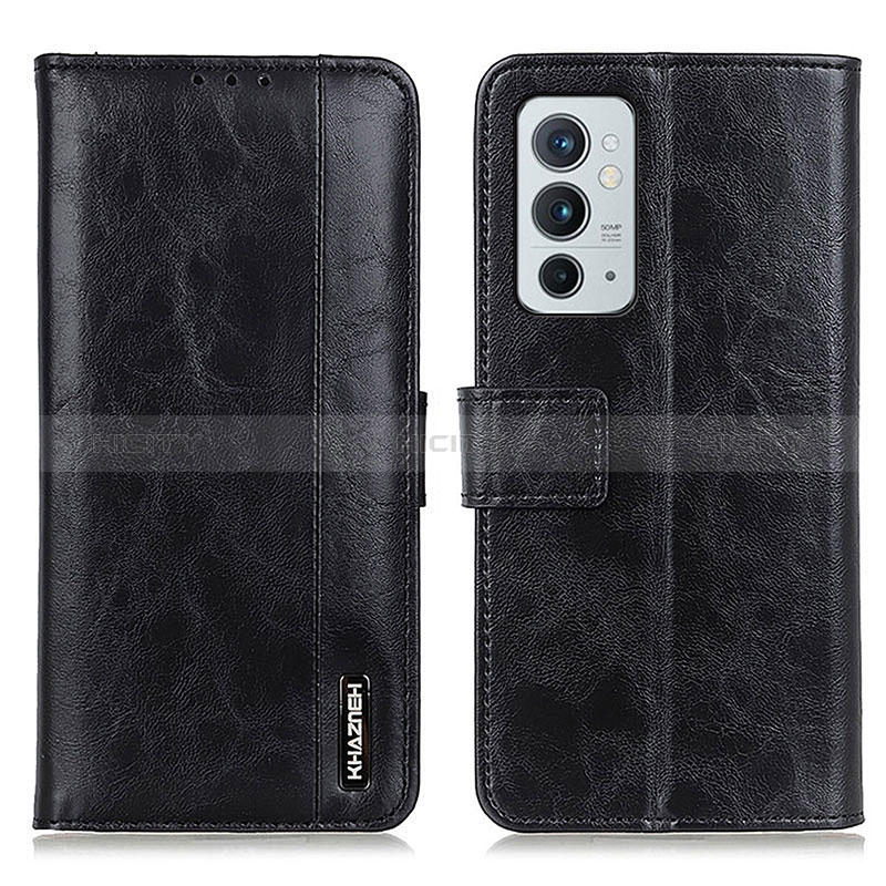 Funda de Cuero Cartera con Soporte Carcasa M11L para OnePlus 9RT 5G Negro