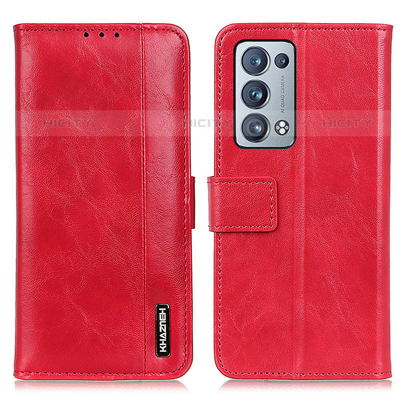 Funda de Cuero Cartera con Soporte Carcasa M11L para Oppo Reno6 Pro+ Plus 5G