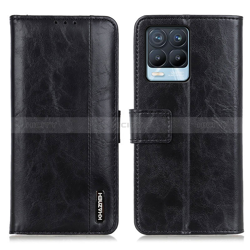 Funda de Cuero Cartera con Soporte Carcasa M11L para Realme 8 Pro Negro