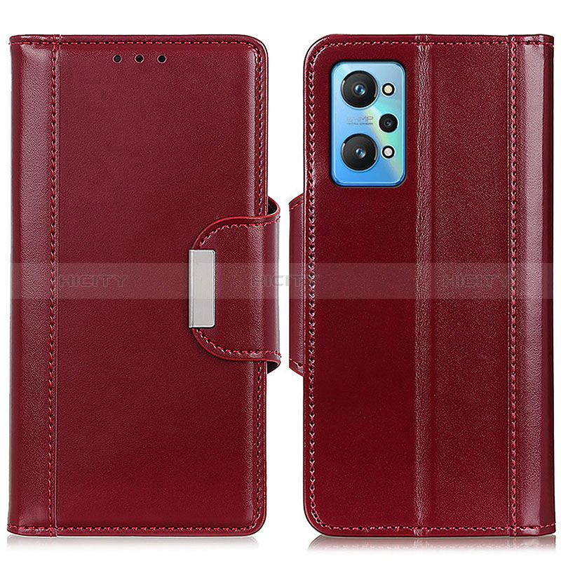 Funda de Cuero Cartera con Soporte Carcasa M11L para Realme GT Neo 3T 5G Rojo