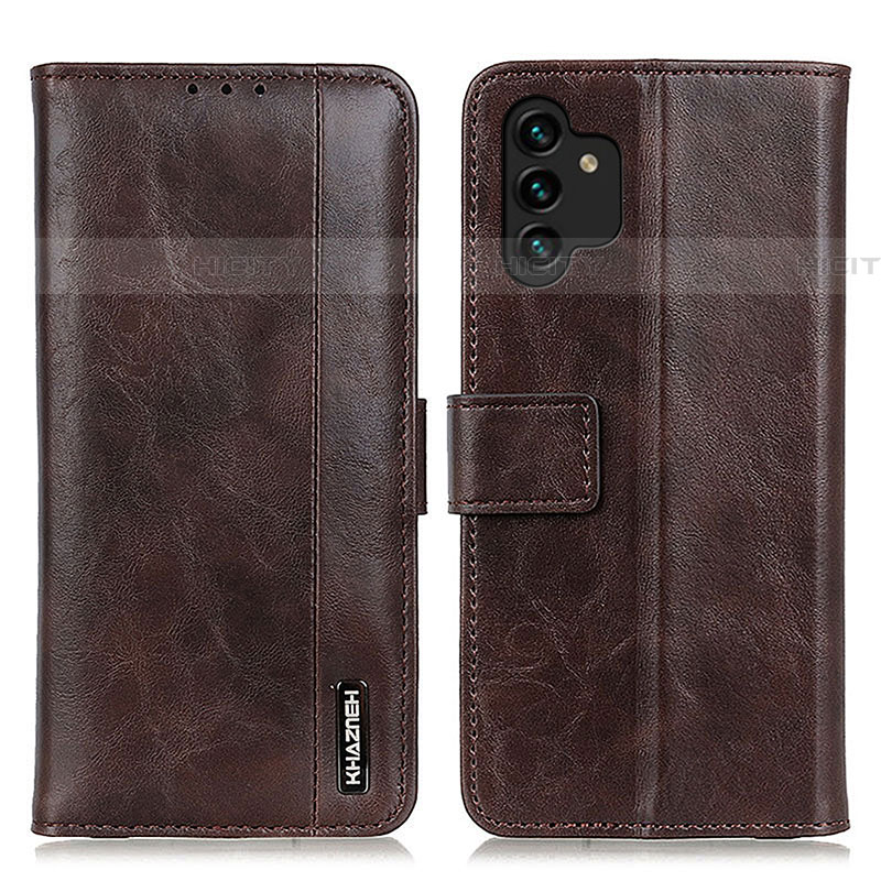 Funda de Cuero Cartera con Soporte Carcasa M11L para Samsung Galaxy A04s Marron