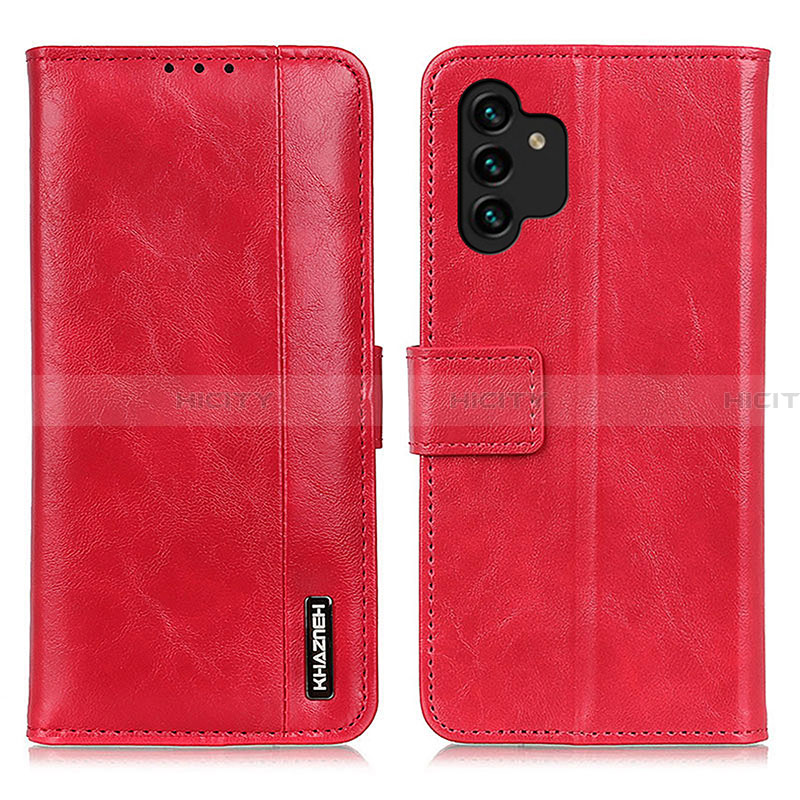 Funda de Cuero Cartera con Soporte Carcasa M11L para Samsung Galaxy A13 5G Rojo