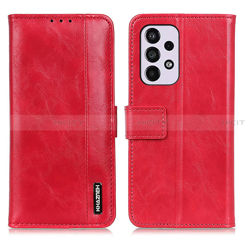 Funda de Cuero Cartera con Soporte Carcasa M11L para Samsung Galaxy A33 5G Rojo