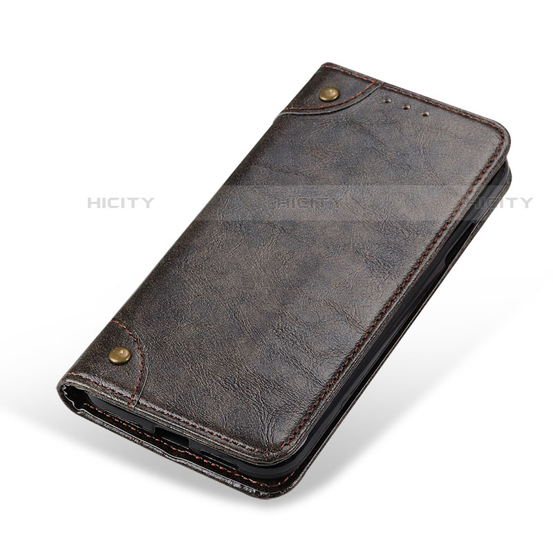 Funda de Cuero Cartera con Soporte Carcasa M11L para Samsung Galaxy S23 Ultra 5G Bronze