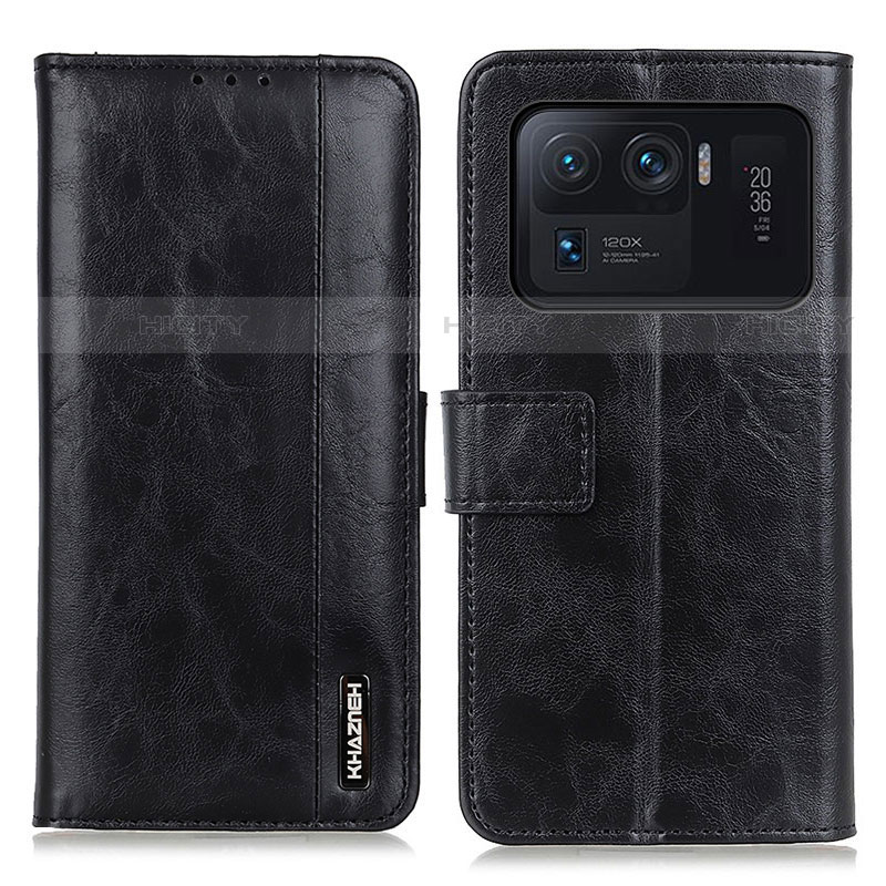 Funda de Cuero Cartera con Soporte Carcasa M11L para Xiaomi Mi 11 Ultra 5G Negro