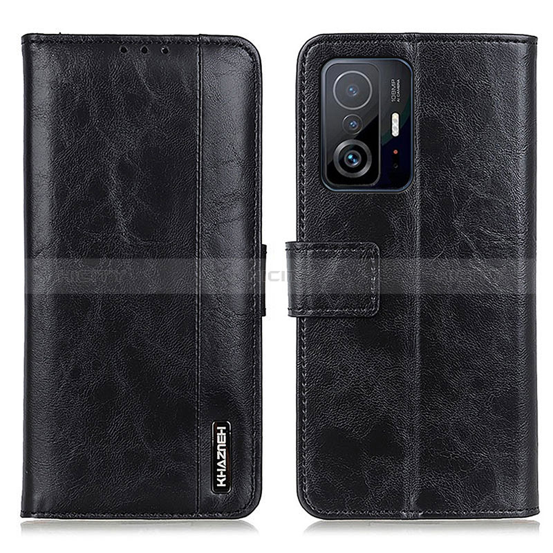 Funda de Cuero Cartera con Soporte Carcasa M11L para Xiaomi Mi 11T 5G Negro