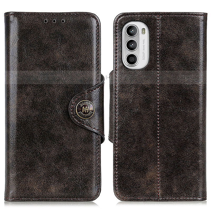 Funda de Cuero Cartera con Soporte Carcasa M12L para Motorola Moto Edge (2022) 5G