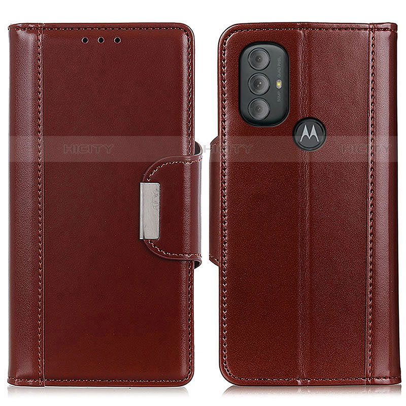 Funda de Cuero Cartera con Soporte Carcasa M12L para Motorola Moto G Play (2023)