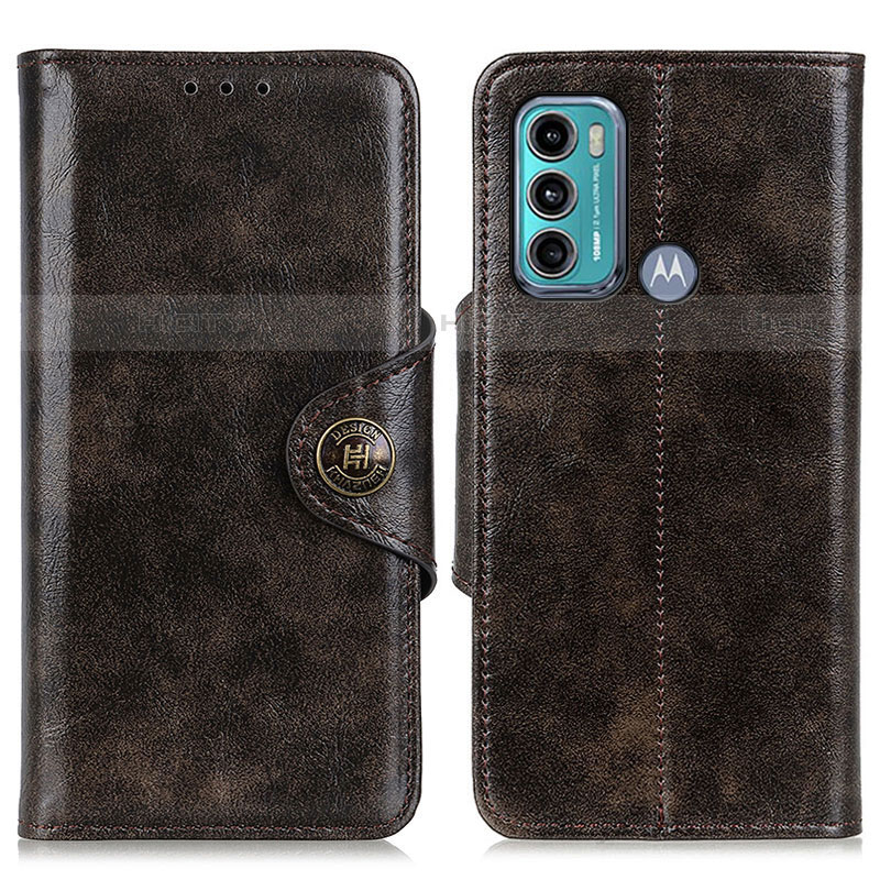 Funda de Cuero Cartera con Soporte Carcasa M12L para Motorola Moto G40 Fusion