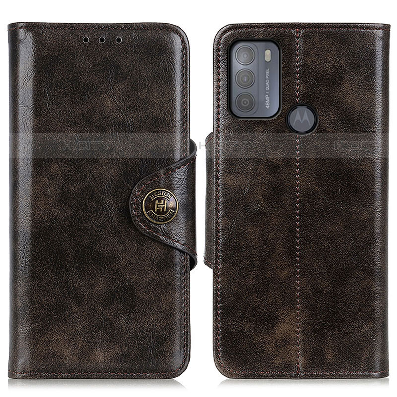 Funda de Cuero Cartera con Soporte Carcasa M12L para Motorola Moto G50