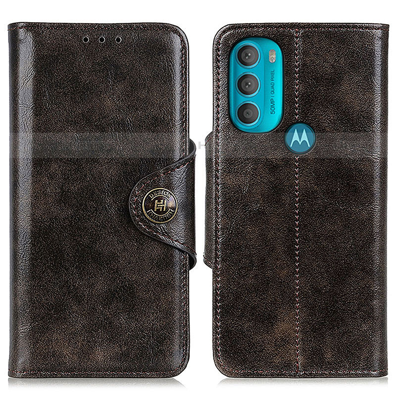 Funda de Cuero Cartera con Soporte Carcasa M12L para Motorola Moto G71 5G