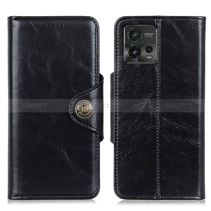 Funda de Cuero Cartera con Soporte Carcasa M12L para Motorola Moto G72