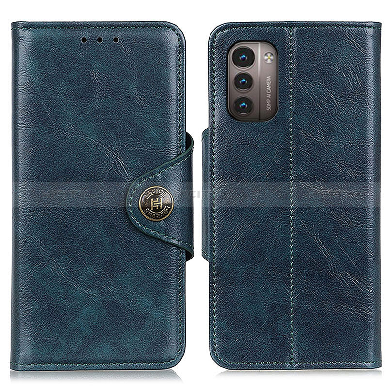 Funda de Cuero Cartera con Soporte Carcasa M12L para Nokia G11 Azul