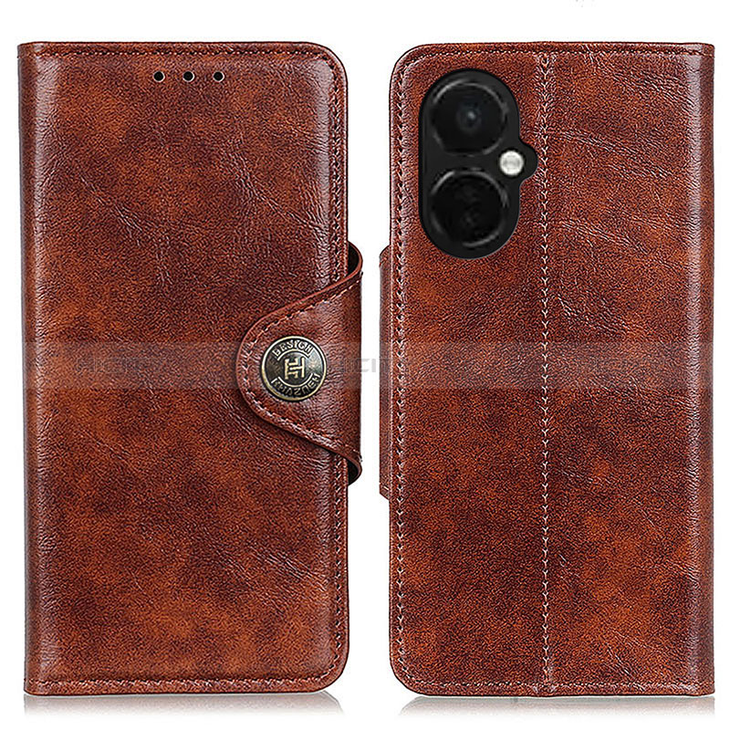 Funda de Cuero Cartera con Soporte Carcasa M12L para OnePlus Nord CE 3 Lite 5G Bronze