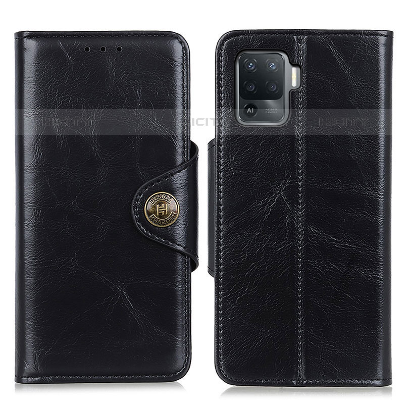 Funda de Cuero Cartera con Soporte Carcasa M12L para Oppo F19 Pro