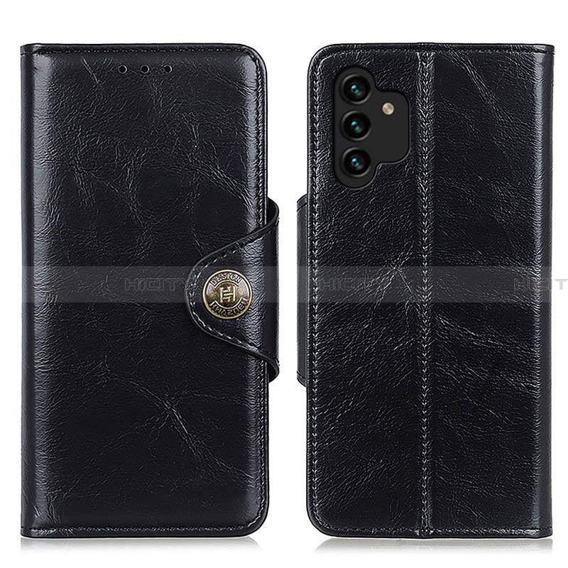 Funda de Cuero Cartera con Soporte Carcasa M12L para Samsung Galaxy A13 5G Negro