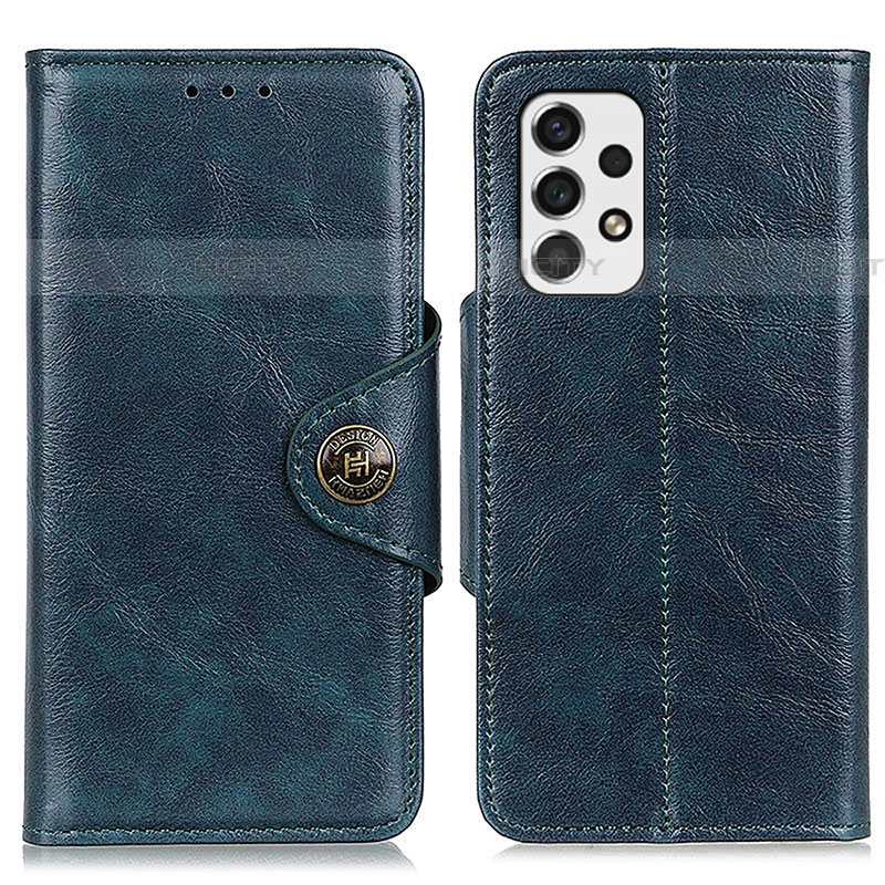 Funda de Cuero Cartera con Soporte Carcasa M12L para Samsung Galaxy A53 5G Azul