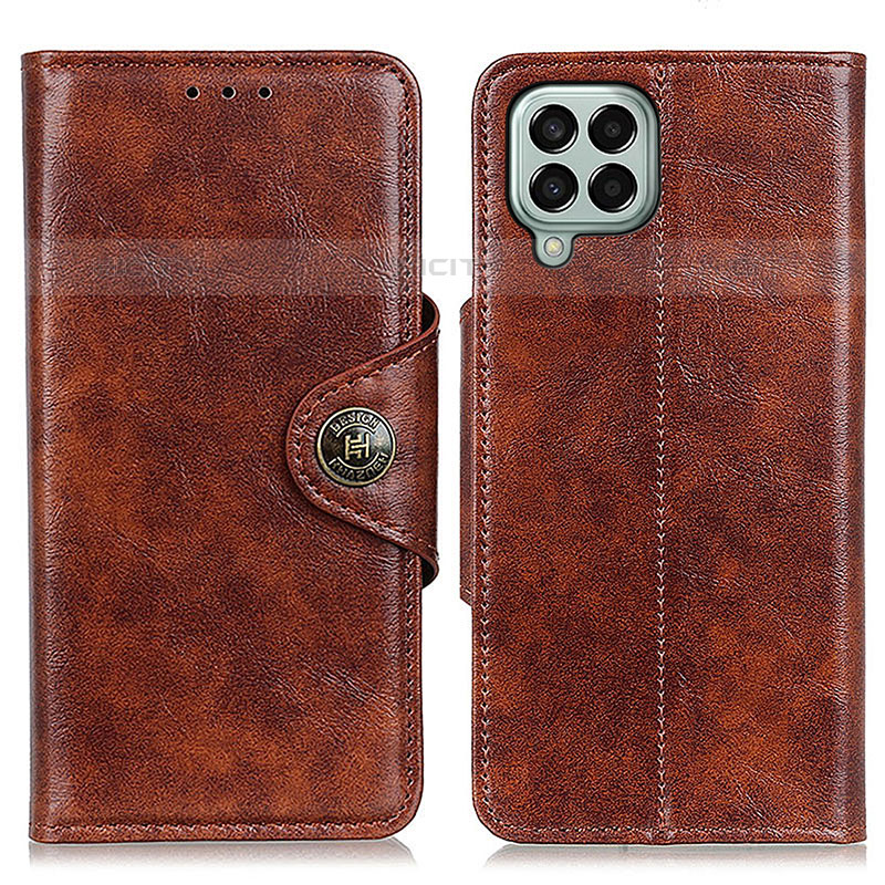 Funda de Cuero Cartera con Soporte Carcasa M12L para Samsung Galaxy M33 5G Marron