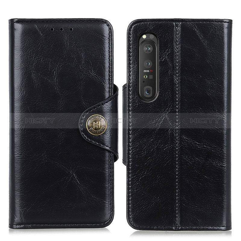 Funda de Cuero Cartera con Soporte Carcasa M12L para Sony Xperia 1 III