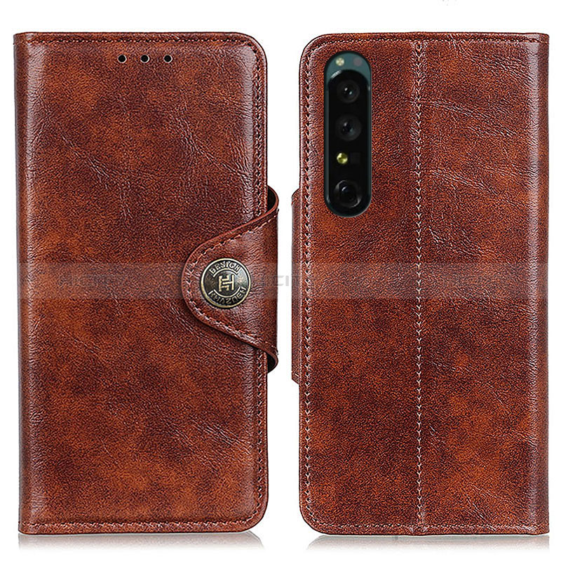 Funda de Cuero Cartera con Soporte Carcasa M12L para Sony Xperia 1 IV SO-51C