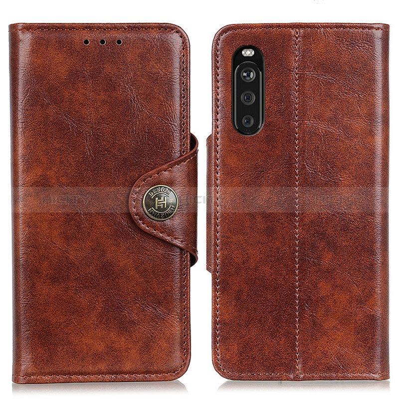 Funda de Cuero Cartera con Soporte Carcasa M12L para Sony Xperia 10 III Lite