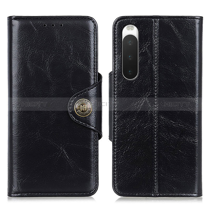 Funda de Cuero Cartera con Soporte Carcasa M12L para Sony Xperia 10 IV SOG07