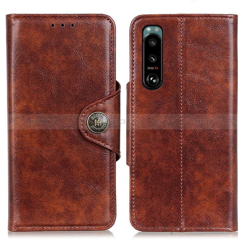 Funda de Cuero Cartera con Soporte Carcasa M12L para Sony Xperia 5 III SO-53B