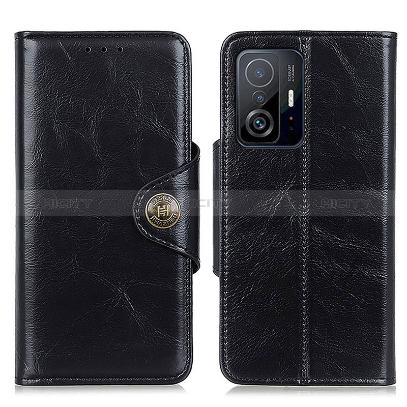 Funda de Cuero Cartera con Soporte Carcasa M12L para Xiaomi Mi 11T 5G Negro