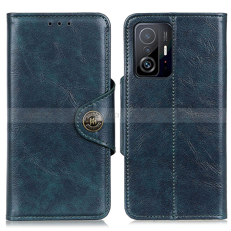 Funda de Cuero Cartera con Soporte Carcasa M12L para Xiaomi Mi 11T Pro 5G Azul