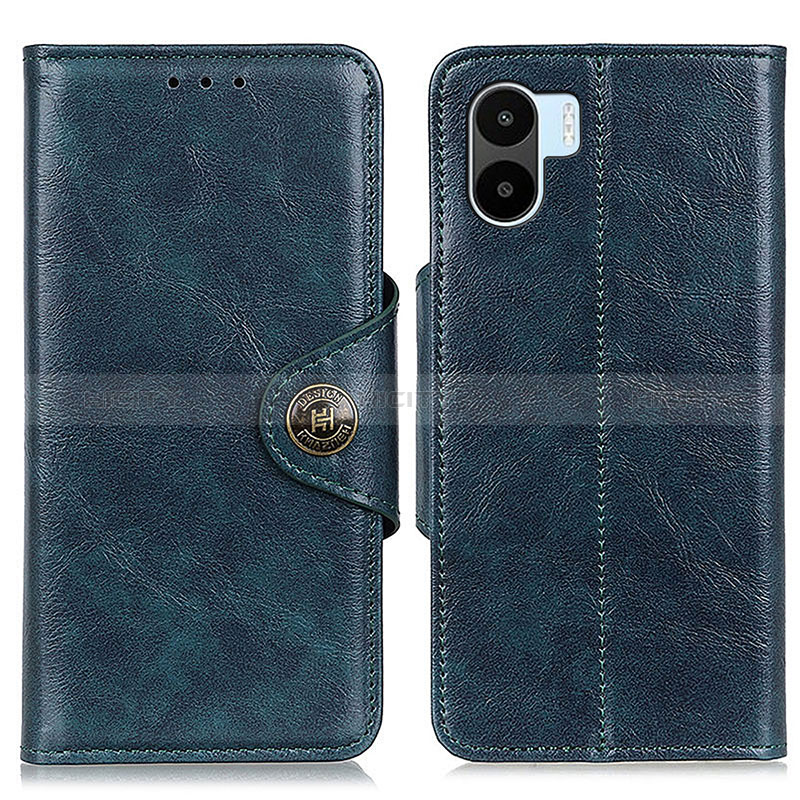 Funda de Cuero Cartera con Soporte Carcasa M12L para Xiaomi Poco C50 Azul