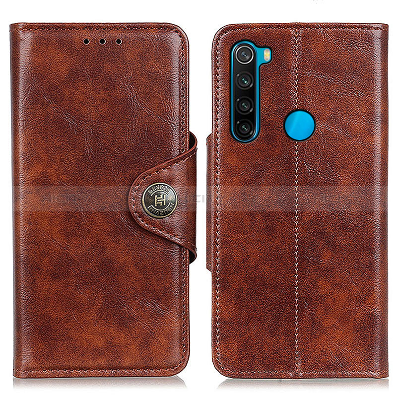 Funda de Cuero Cartera con Soporte Carcasa M12L para Xiaomi Redmi Note 8 (2021)