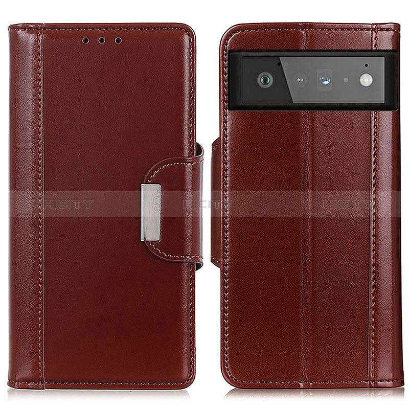 Funda de Cuero Cartera con Soporte Carcasa M13L para Google Pixel 6 5G