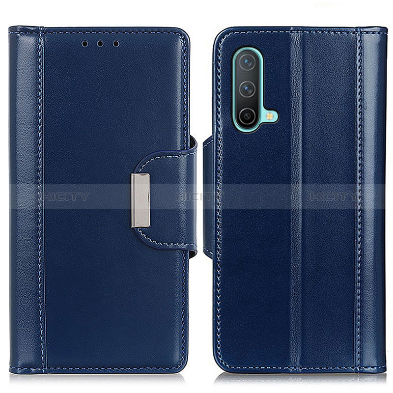 Funda de Cuero Cartera con Soporte Carcasa M13L para OnePlus Nord CE 5G Azul