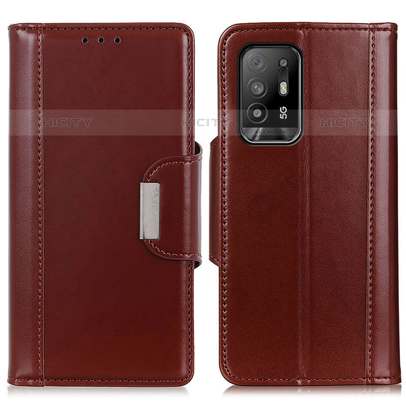 Funda de Cuero Cartera con Soporte Carcasa M13L para Oppo A95 5G