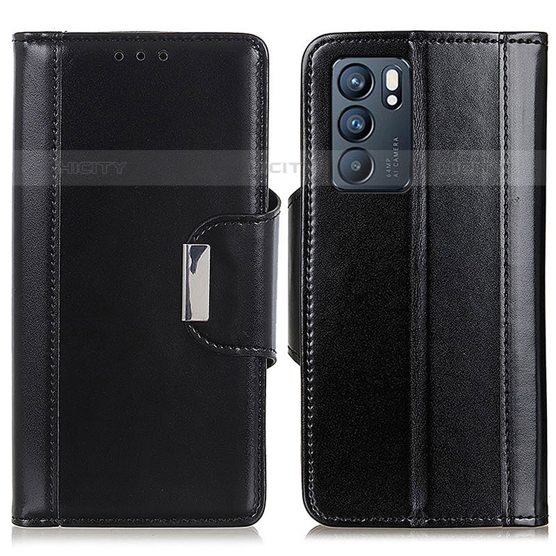 Funda de Cuero Cartera con Soporte Carcasa M13L para Oppo Reno6 5G