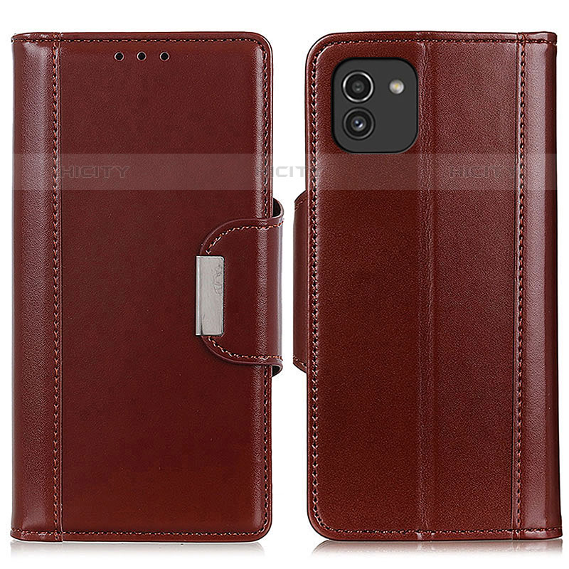 Funda de Cuero Cartera con Soporte Carcasa M13L para Samsung Galaxy A03