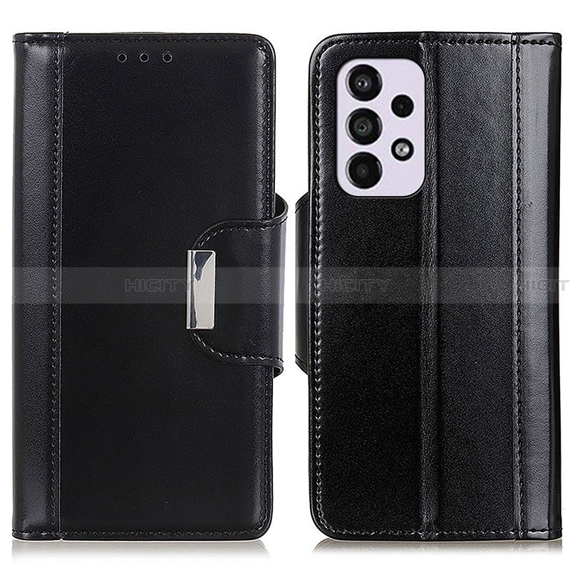 Funda de Cuero Cartera con Soporte Carcasa M13L para Samsung Galaxy A33 5G Negro