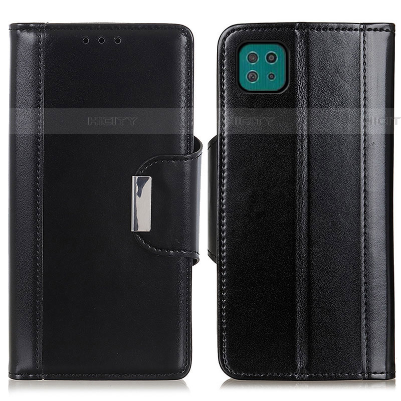 Funda de Cuero Cartera con Soporte Carcasa M13L para Samsung Galaxy F42 5G Negro