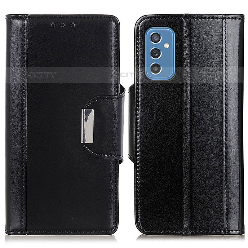 Funda de Cuero Cartera con Soporte Carcasa M13L para Samsung Galaxy M52 5G Negro