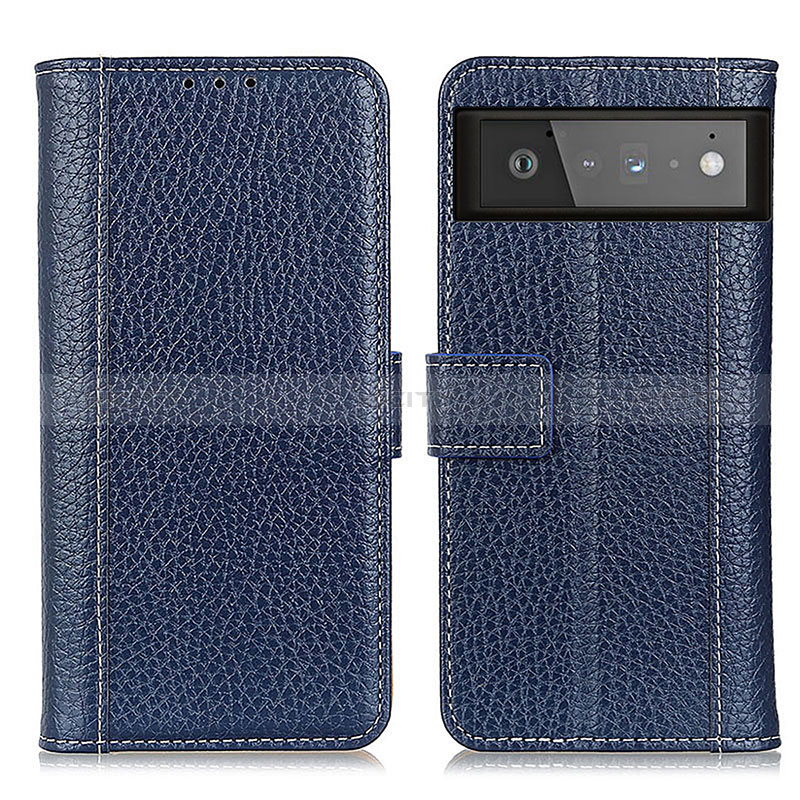 Funda de Cuero Cartera con Soporte Carcasa M14L para Google Pixel 6 5G